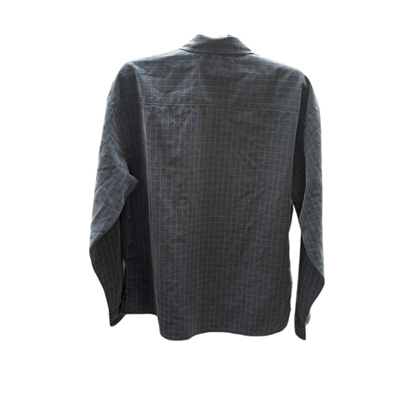 VTG Y2K Mens Tommy by Tommy Hilfiger Gray Button Up Long Sleeve Shirt, Size XXL - Picture 3 of 8